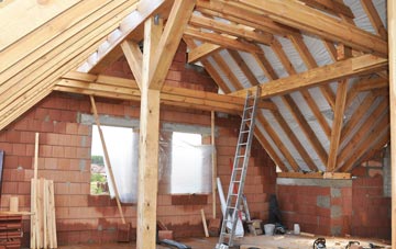 Cripps Corner attic trusses